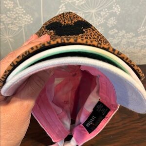 3, EUC Disney Inspired Baseball Hats